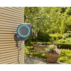 Wandslangenbox GARDENA RollUp Blauw - S - 15 M -Tuin Verzorging 1650966324 3 600