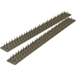 Vogelwering Met Afweerpinnen Grijs - 4,5 × 45 Cm