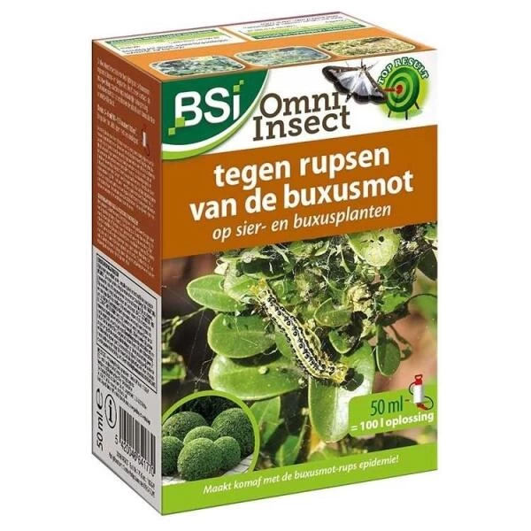 BSI Buxusmotrups Bestrijding - Omni Insect 50 Ml 1 BSI Buxusmotrups Bestrijding - Omni Insect 50 Ml