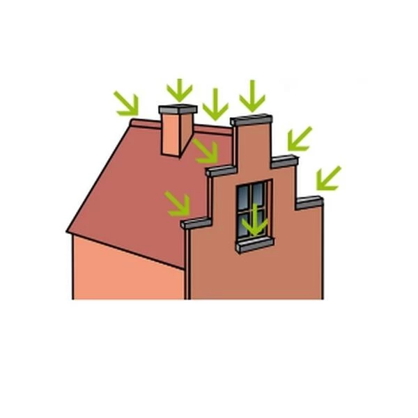 BSI Duivenweringspinnen Inox 150 Cm 3 BSI Duivenweringspinnen Inox 150 Cm - Afbeelding 3