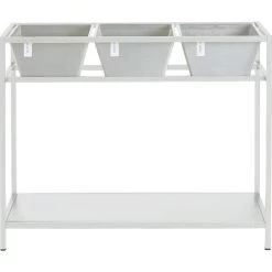 ECOPOTS Berlin Kruidentafel - Witgrijs 100 X 80 X 36 Cm