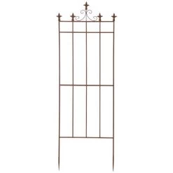 ESSCHERT DESIGN Plantensteun Franse Lelie - Roestiek