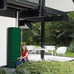 Regenton Muurmodel SLIM 650 Liter + Kraan - Groen -Tuin Verzorging regenton muurmodel slim 650l groen kr 1603727192 600
