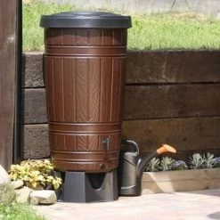 Regenton Woody Met Houtlook- 265 Liter -Tuin Verzorging regenton woody 265 liter 1484068033 3 600