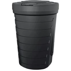 Regenton Zwart - 210 Liter