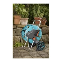 Gardena Slangenwagen CleverRoll Clip + 25 M Classic Tuinslang -Tuin Verzorging slangenwagen cleverroll gardena m 1651492628 5 600