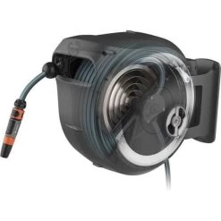 Wandslangenbox GARDENA RollUp Wit - M/L - 25 M -Tuin Verzorging wandslangenbox gardena rollup wit ml 1651154526 5 600