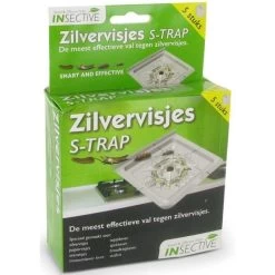 Zilvervisjes- En Papiervisjesvallen + Lokstof - Set Van 5 Stuks -Tuin Verzorging zilvervisjes en papiervisjesval 1499459985 1 600